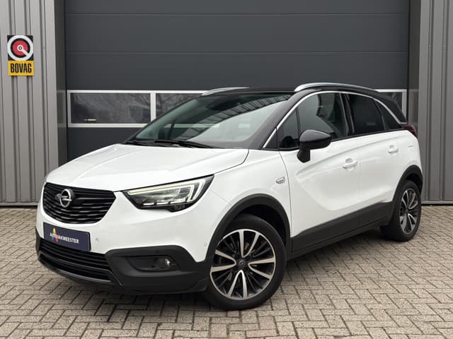 Opel Crossland X 1.2 Turbo Ultimate Automaat | Pano | Leder | Navi | Camera | Carplay/Android | Keyless | LED | Interesse? Bel of App naar: 06 30 51 05 90