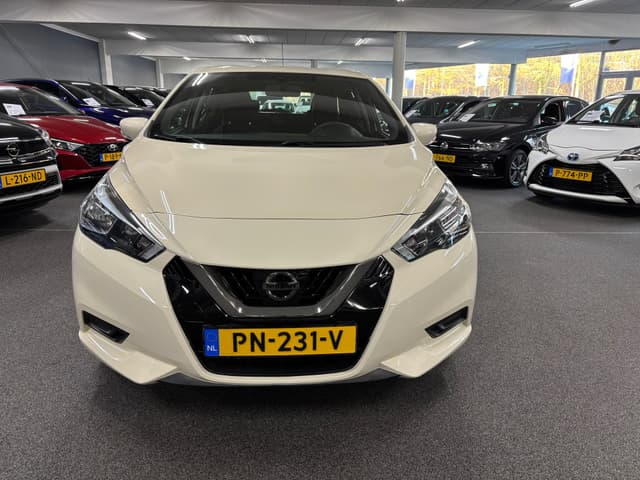 Nissan Micra 1.0L Acenta NL-auto met Achteruitrijcamera/ DAB-radio/ LM-velgen/ Airco en cruise control