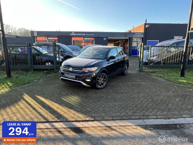 Volkswagen T-Cross 1.0 81kw,aut,clima,6-24 mnd garantie mogelijk