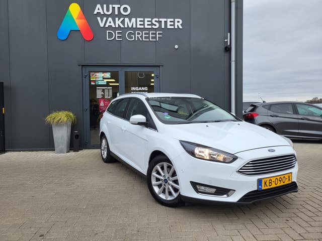 Ford Focus Wagon 1.0 Ecoboost 125 pk Titanium 2e eigenaar, trekhaak, nieuwe distr