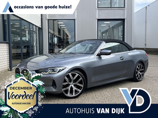 BMW 4 Serie Cabrio 420i High Executive | NL Auto/2e Eig./Voll.Historie/Navi/Leder/Head-Up/Clima/Cruise/Apple CarPlay-Android Auto