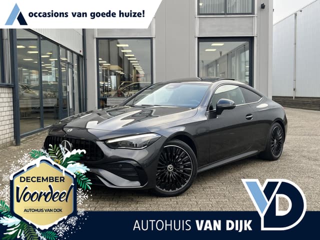 Mercedes-Benz CLE Coupé 200 AMG Line | NL Auto/Voll.Historie/Navi/Leder/Pano.Dak/Sfeerverlichting/Elektr.Wegklapbare Trekhaak/Apple CarPlay-Android Auto