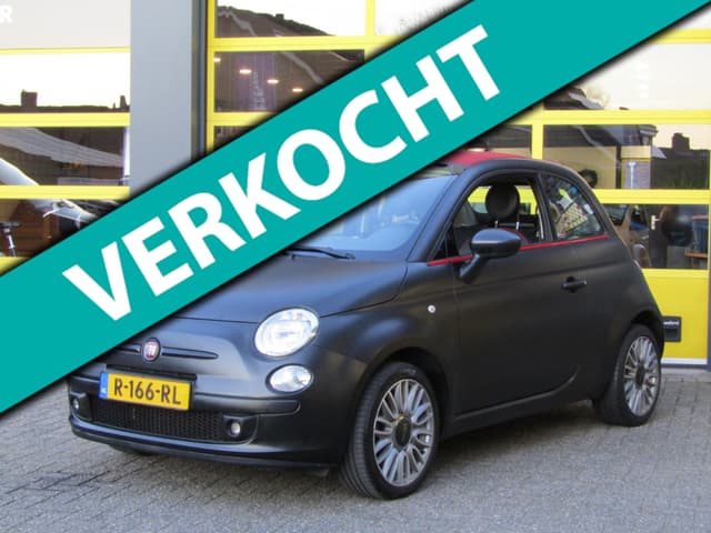 Fiat 500C 1.2 Lounge / cabrio / airco / parkeersensoren achter