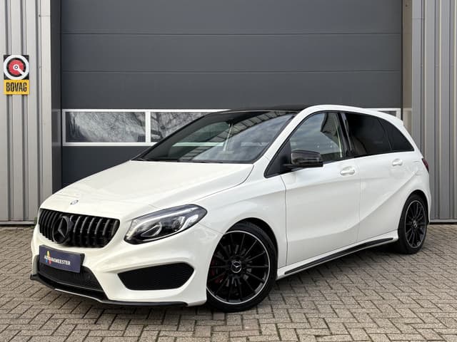 Mercedes-Benz B-Klasse 180 AMG Night Edition Plus Automaat | Navi | Camera | Leder/Alcantara | LED | Cruise | Interesse? Bel of App naar: 06 30 51 05 90