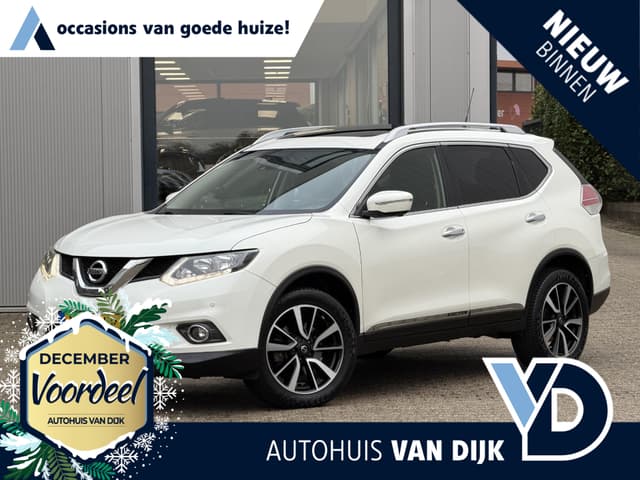 Nissan X-Trail 1.6 DIG-T Connect Edition 7pers. | Pano-Dak/360° camera/19-inch/Trekhaak