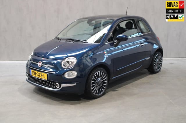 Fiat 500 0.9 TwinAir Turbo Lounge Panoramadak/PDC/Leer zeer nette auto Prijs is rijklaar