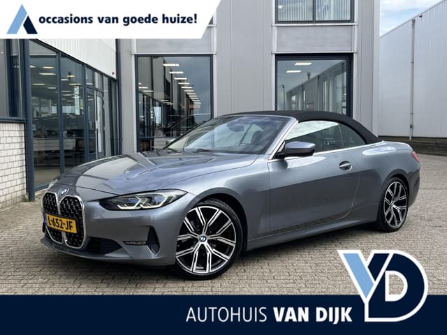 BMW 4 Serie Cabrio 420i High Executive | NL Auto/2e Eig./Voll.Historie/Navi/Leder/Head-Up/Clima/Cruise/Apple CarPlay-Android Auto