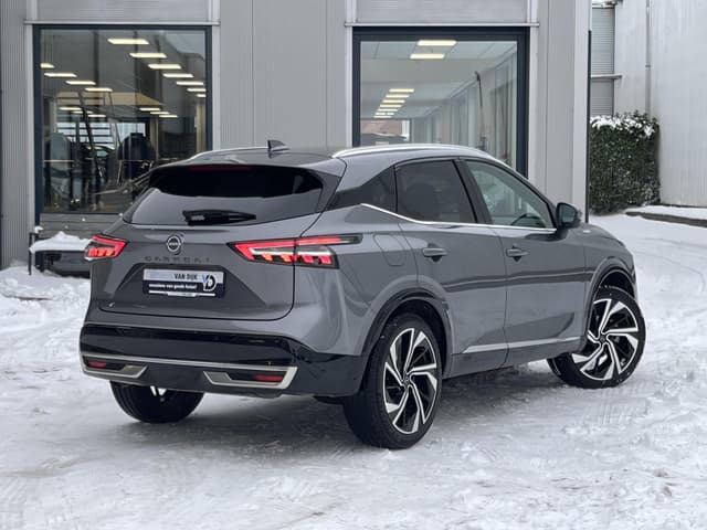 Nissan QASHQAI 1.3 MHEV Xtronic Tekna Plus | Navi/Clima/Adapt.Cruise/Head-Up/Leder/Apple Car-Play-Android Auto/Stoel+Stuur+voorruitverwarming