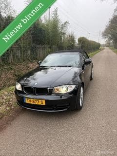 BMW 1 Serie Cabrio 120d/leder/stoelverwarming/enz