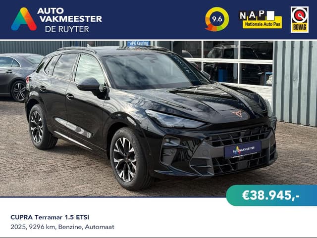 CUPRA Terramar 1.5 ETSI | 360 camera |Intelligent Drive Pack | Dynamic Design Pack