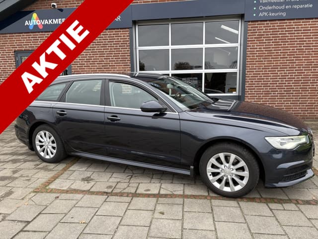 Audi A6 Avant 2.0 TDI Ultra Business Edition 110kw ( Tuning 140kw) (Leder, navigatie , trekhaak, cruise control, camera+PDC V+A) RIJKLAARPRIJS!