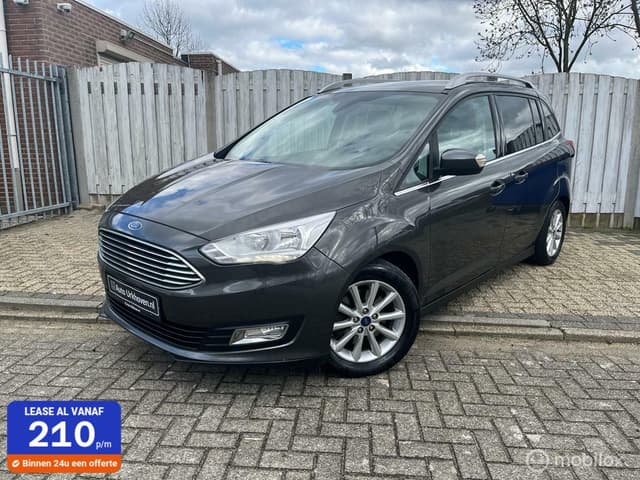 Ford Grand C-Max 1.0 Titanium,clima,key-less,6-24 mnd garantie mogelijk