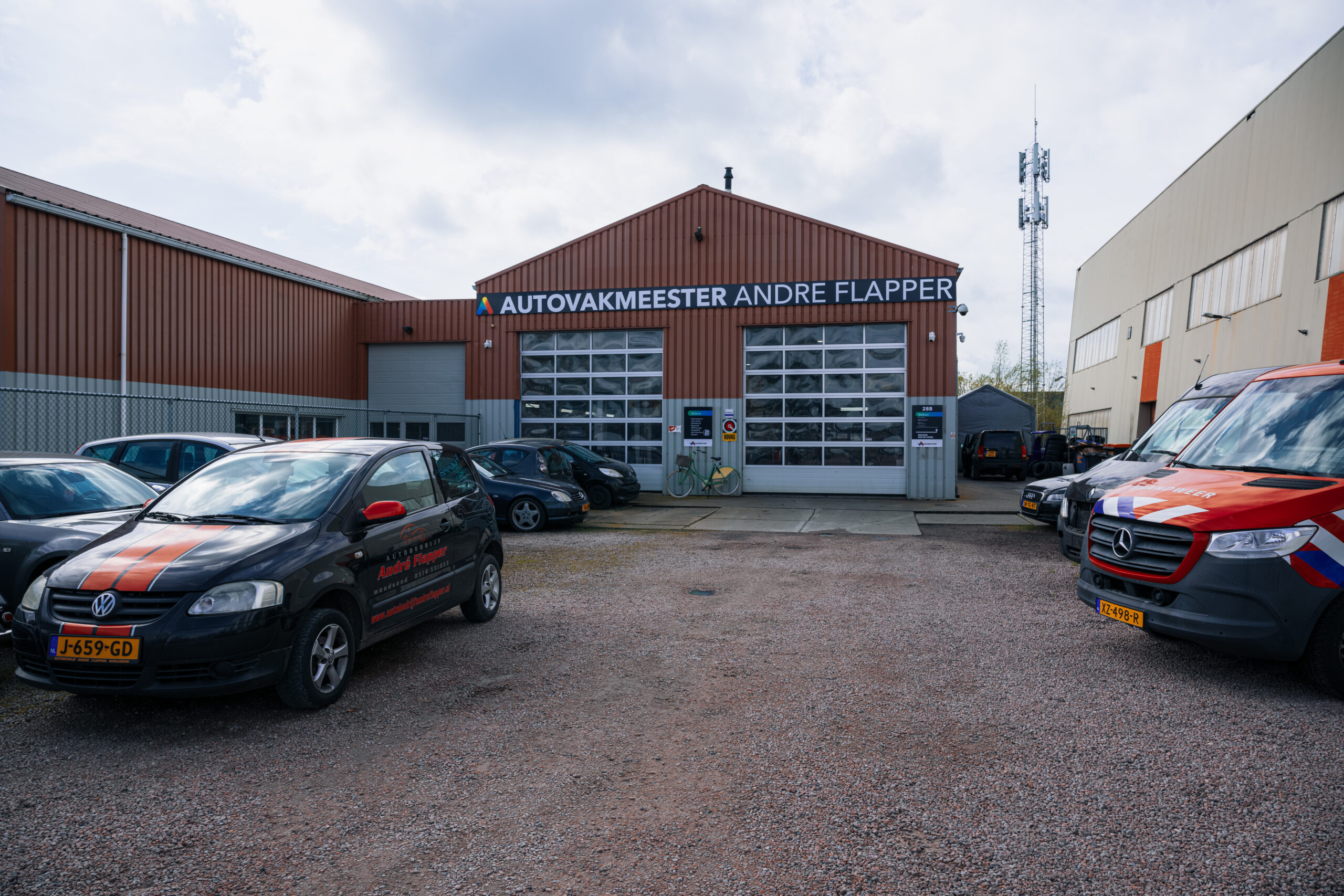 autovakmeester andre flapper pand